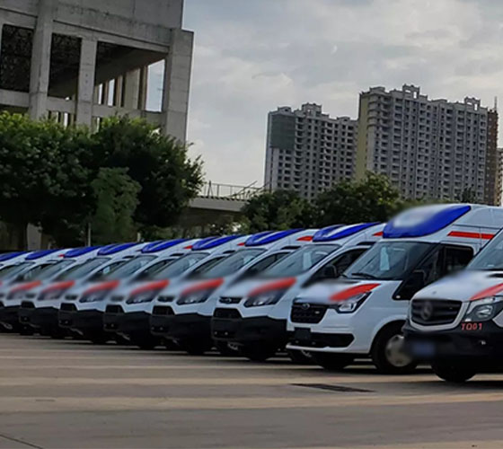 南漳县服务车队展示