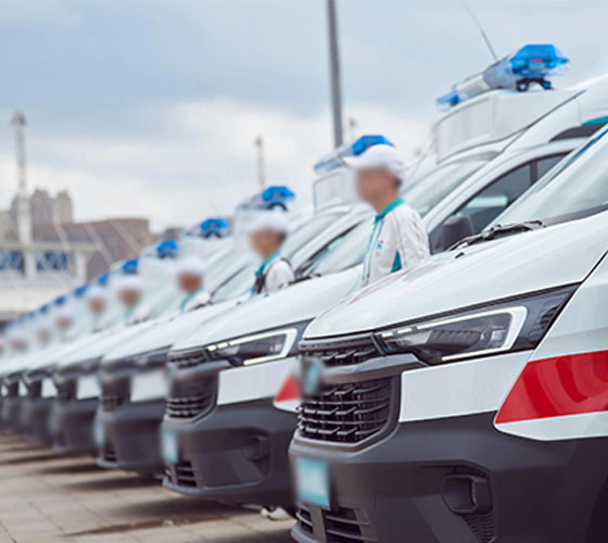 南漳县服务车队展示